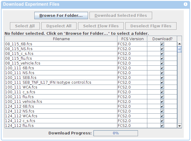 Public Experiment Download Example